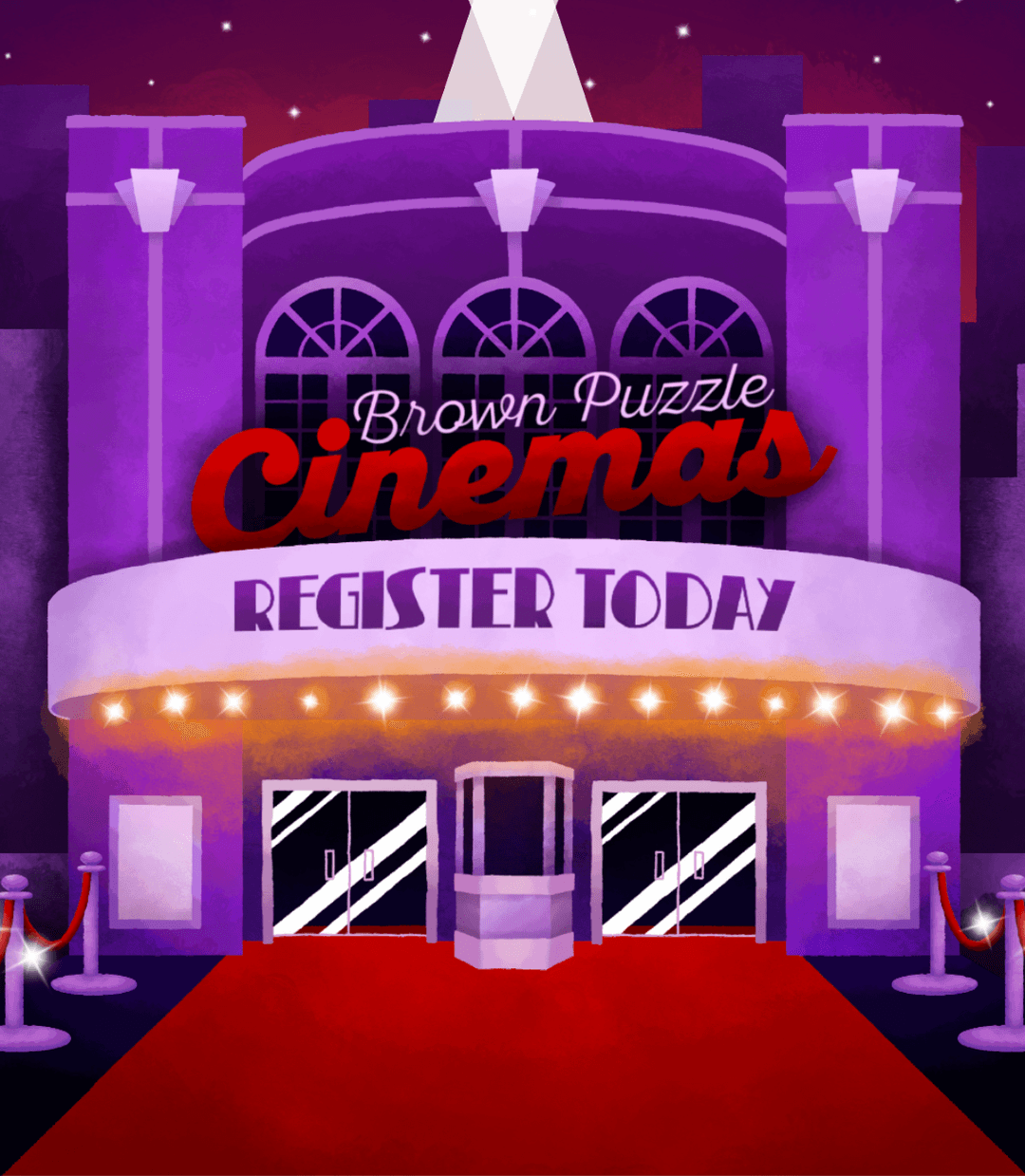 Brown Puzzlehunt 2025 landing page